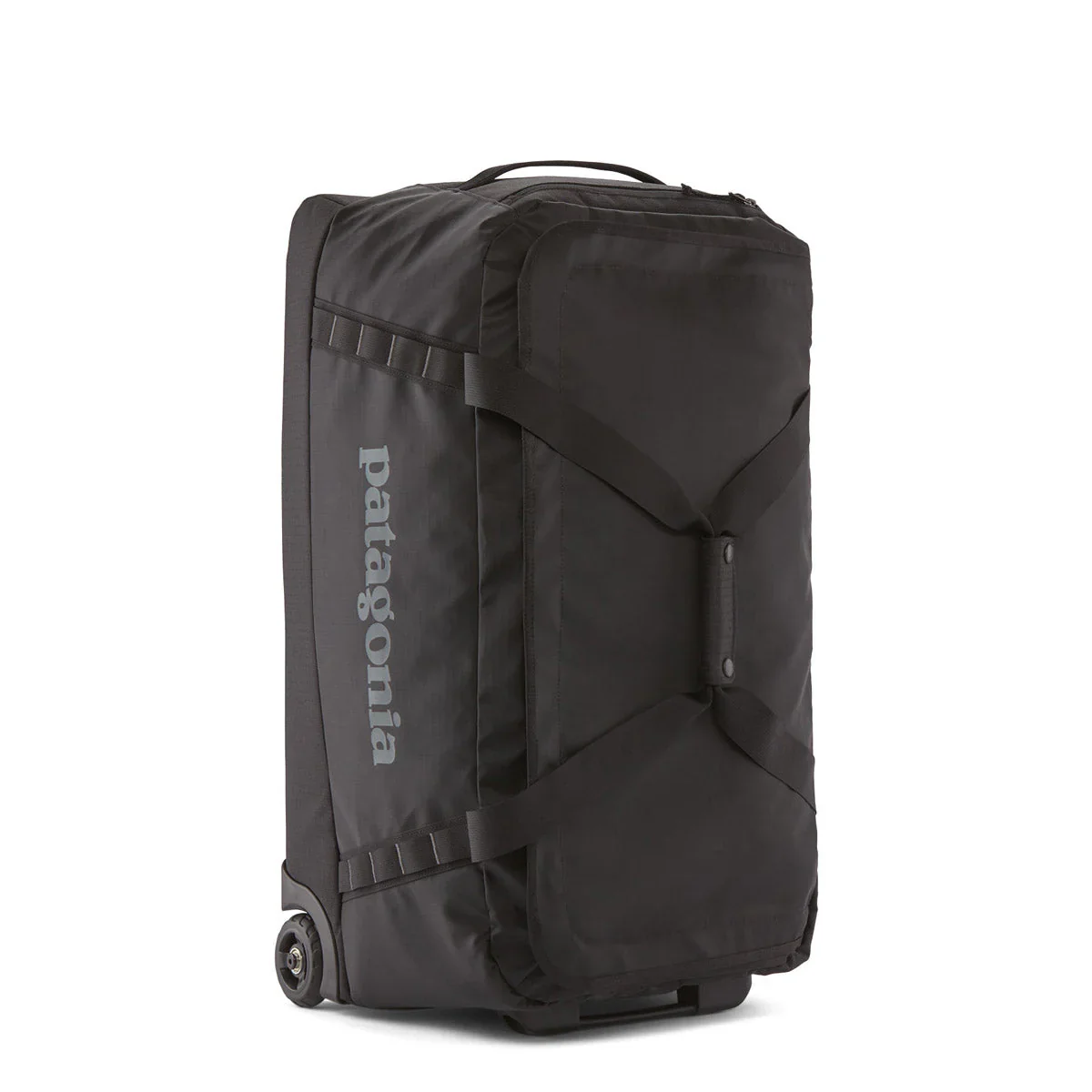 2025 Black Hole Wheeled Duffel 70L - Bolsa con ruedas de tejido reciclado