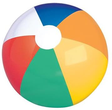 BEACH BALLS 12 PACK STANDARD SIZE 12