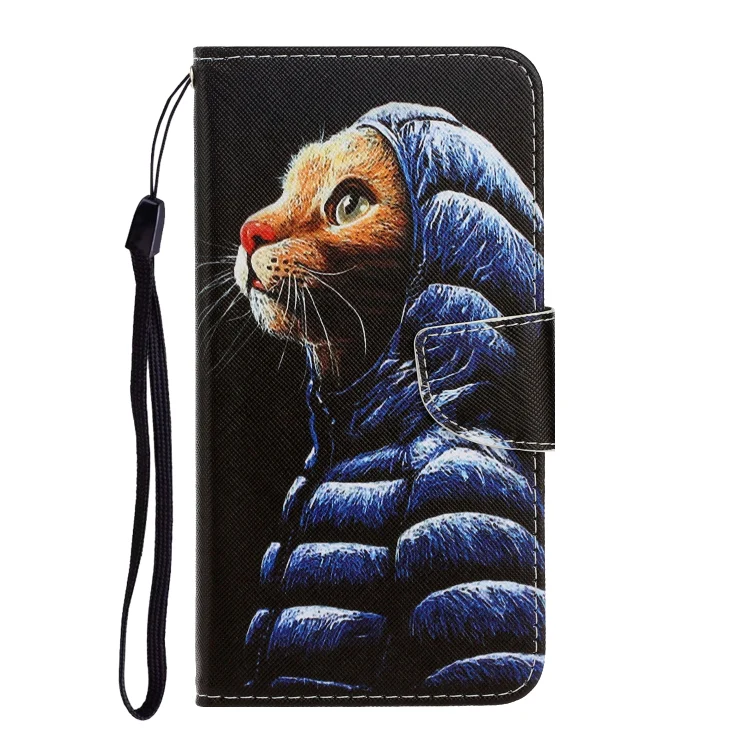 Colored Drawing Horizontal Flip Leather Case with Holder & Card Slot & Wallet, For Xiaomi 10 / 10 Pro