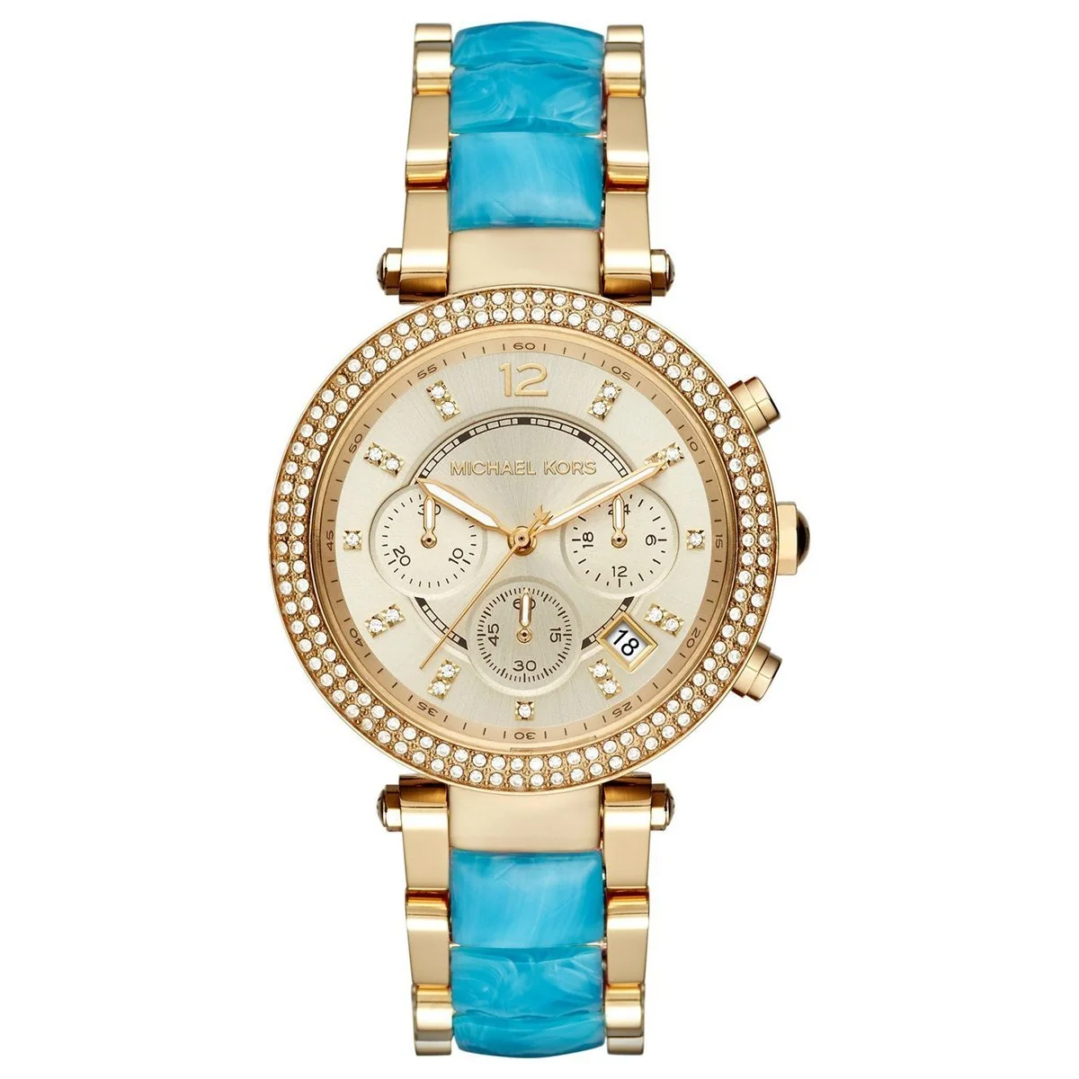 Michael Kors Parker Gold-Tone Women's Watch - MK6364