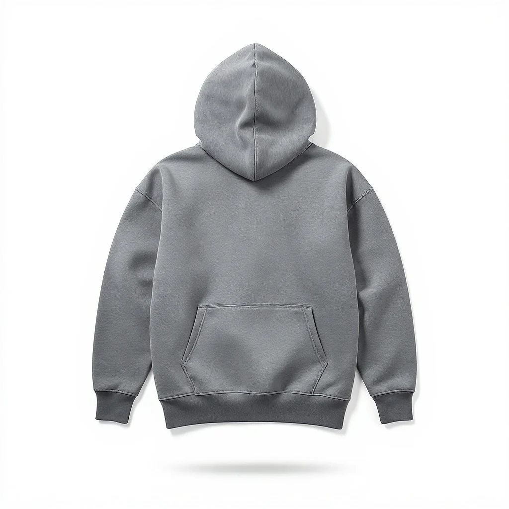 Gender-Neutral Cotton City Style Hoodie �C Soft Fabric, Charcoal Gray, XS�CXL