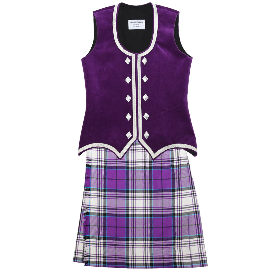 Tartan - Dress Purple Reverse McKellar