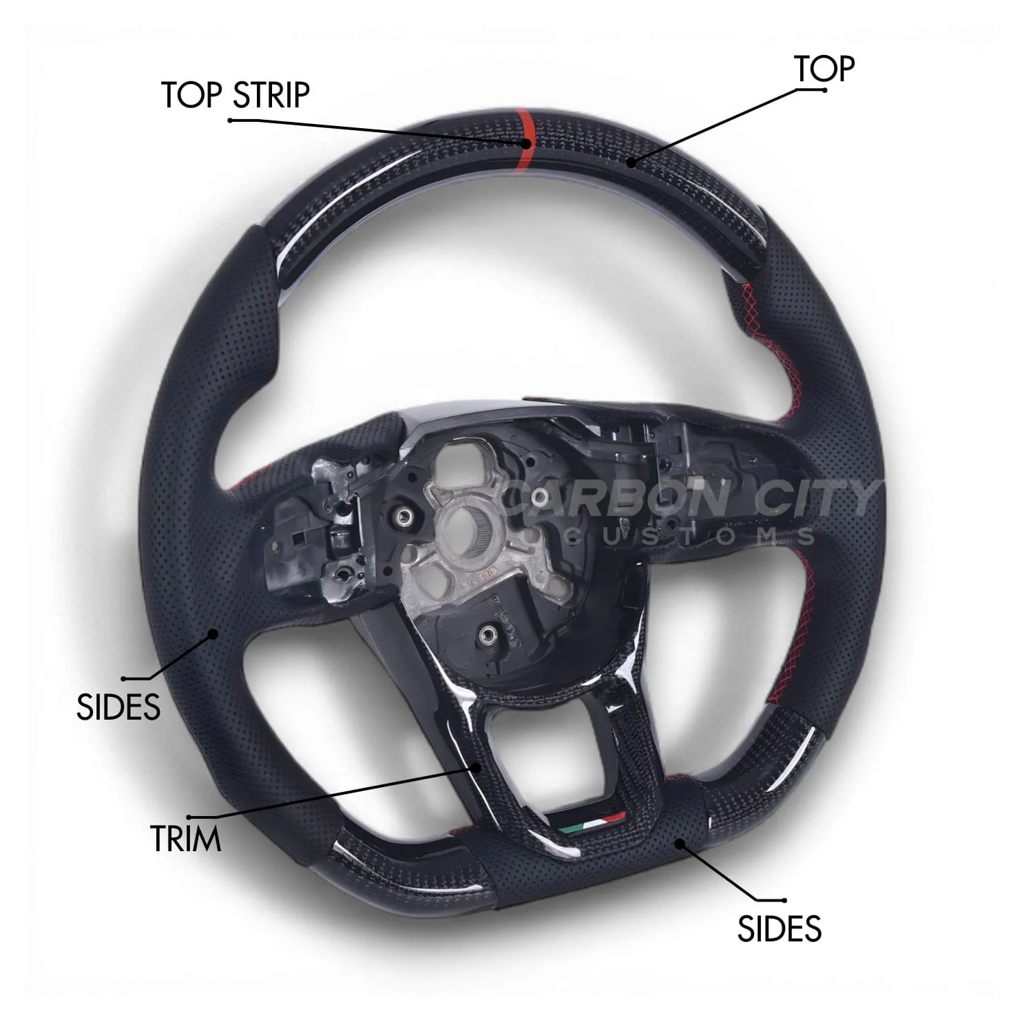 Lamborghini Revuelto Style Customizable Steering Wheel