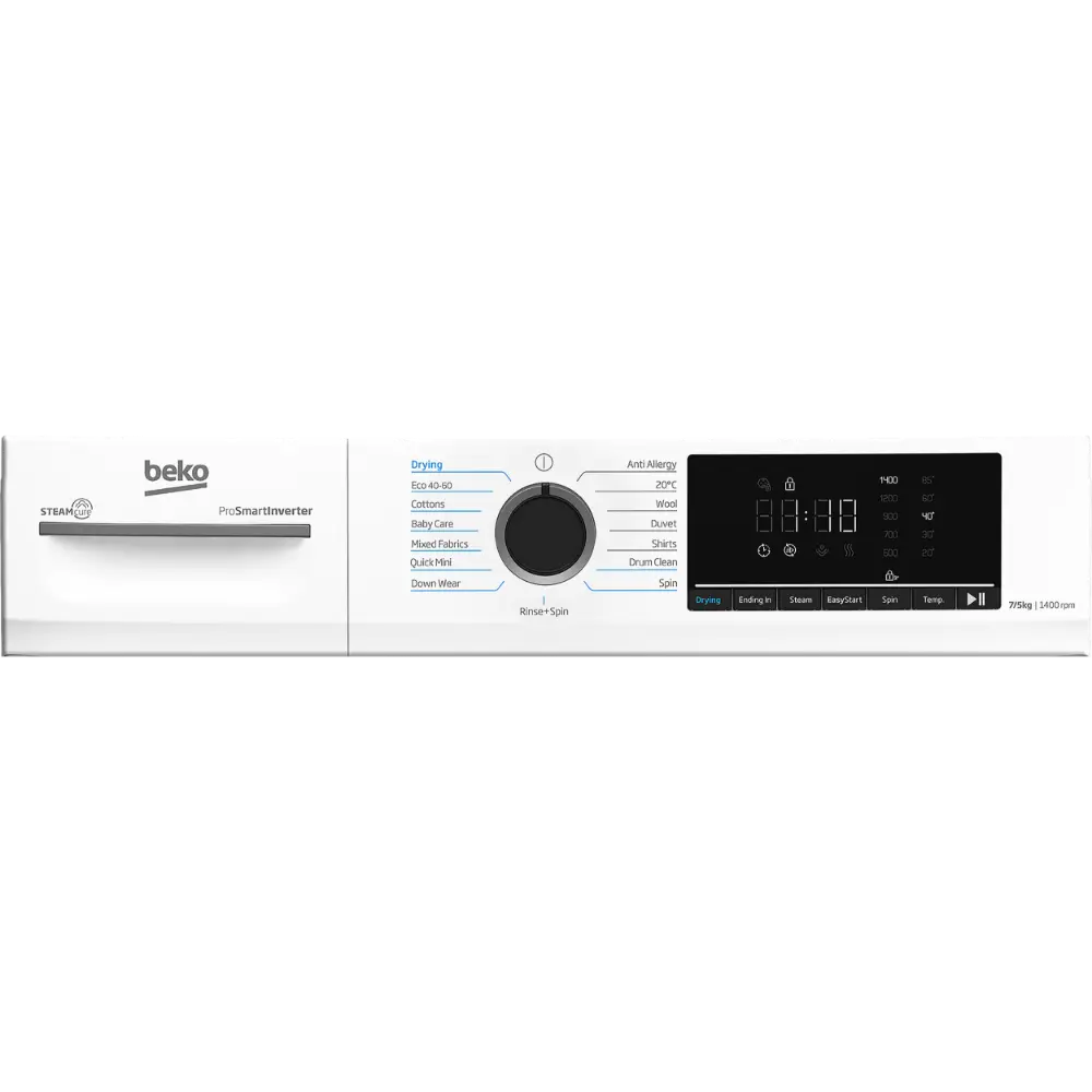 Beko 7kg Wash 5kg Dry Washer Dryer - White | BMM5DFO5741W