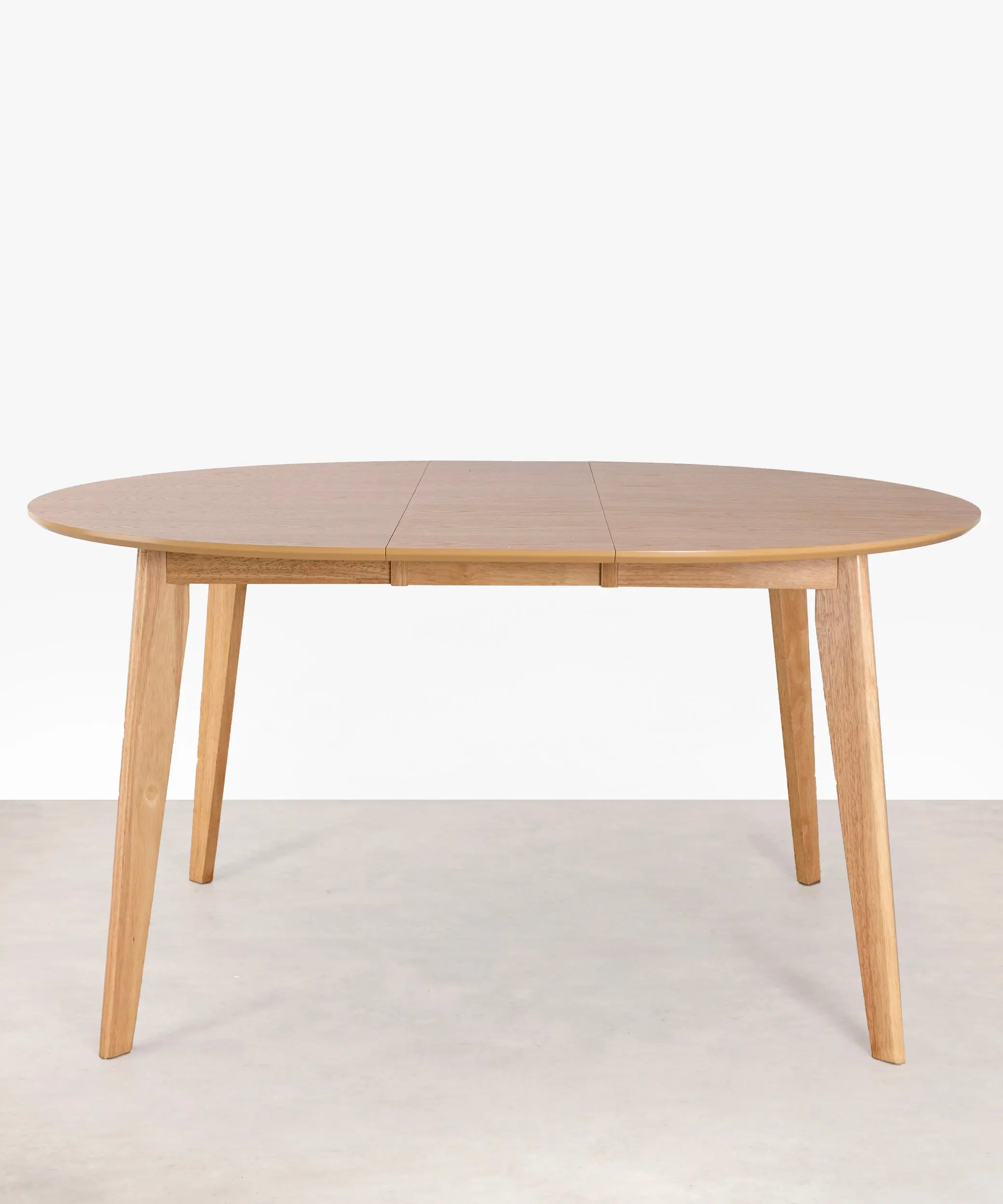 Mesa de Comedor Redonda en Madera Extensible Gala (120-150 cm)