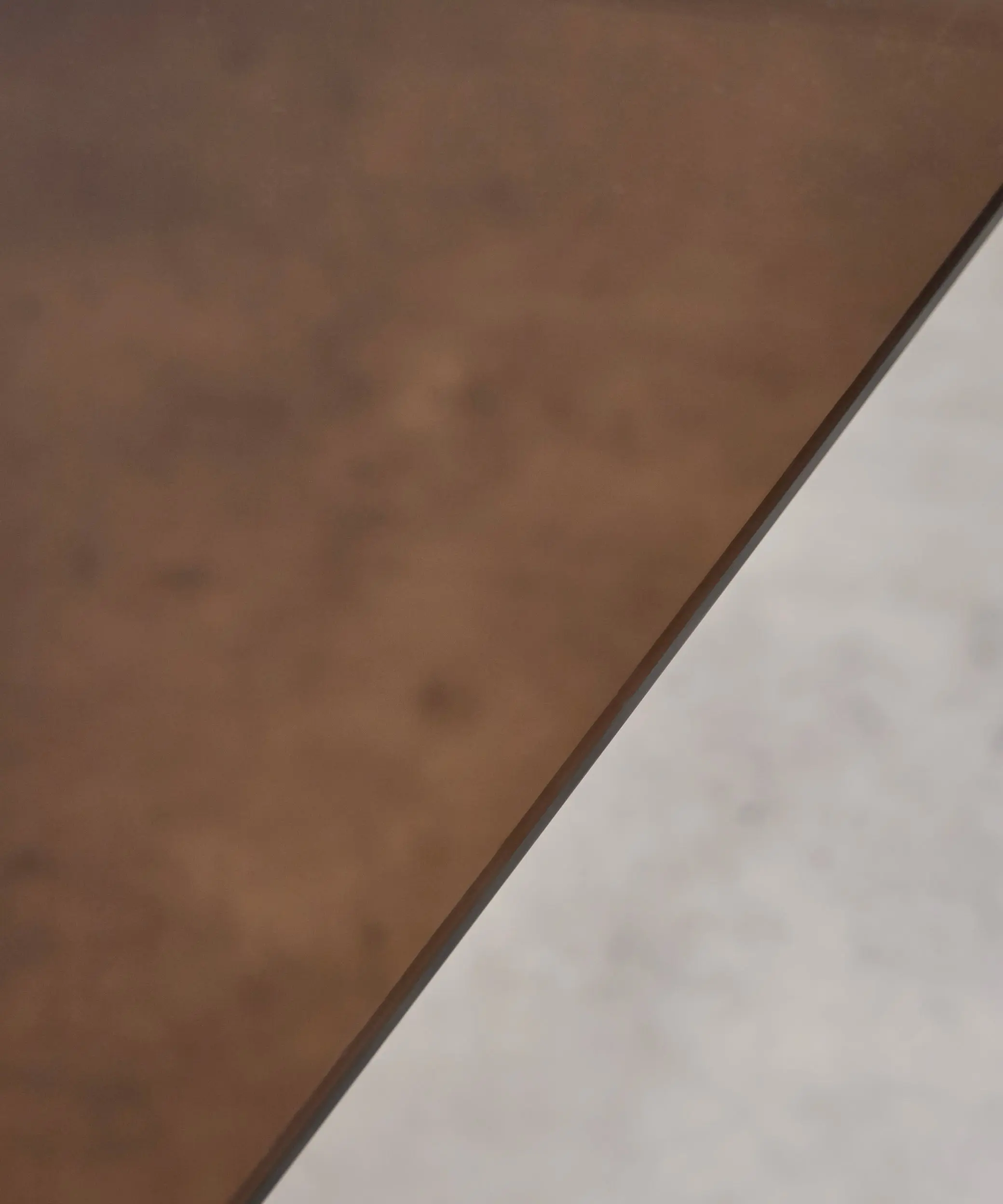 Mesa de Centro Cuadrada de Cristal Curvado Burano 100 cm x 100 cm