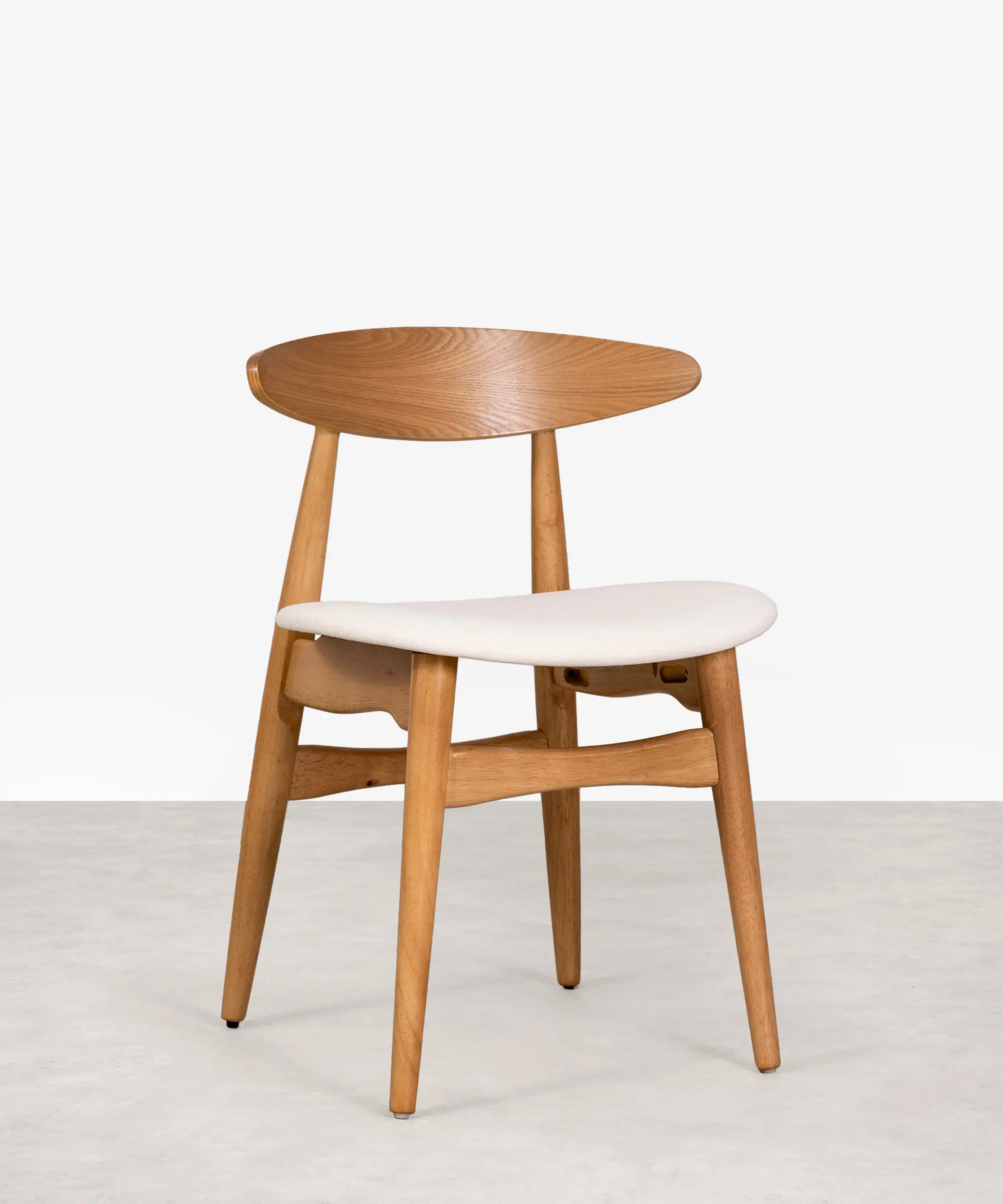 Silla de Comedor en Madera Acolchada Kyoto