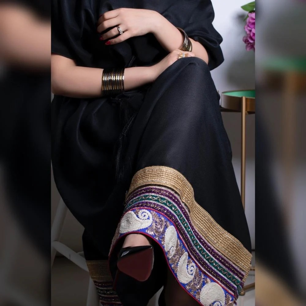 Jalabia with Colorful Edges