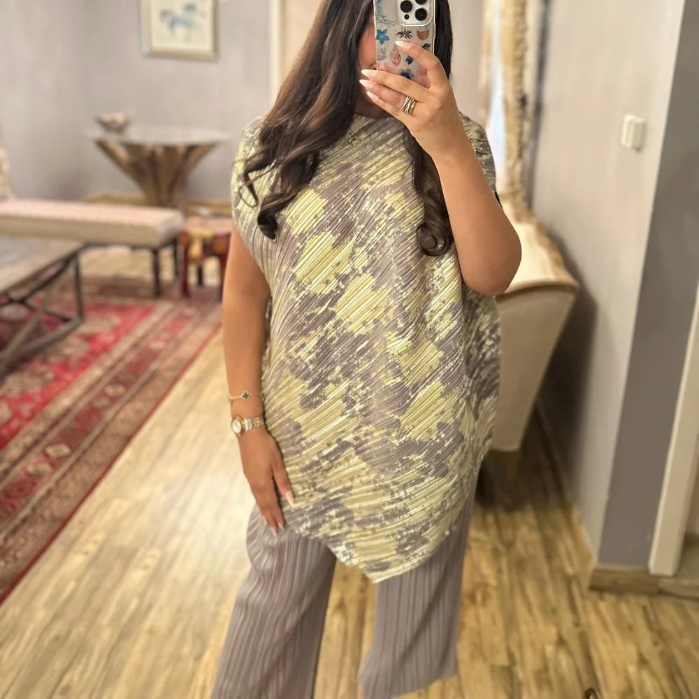 Glittery set of 2 pieces