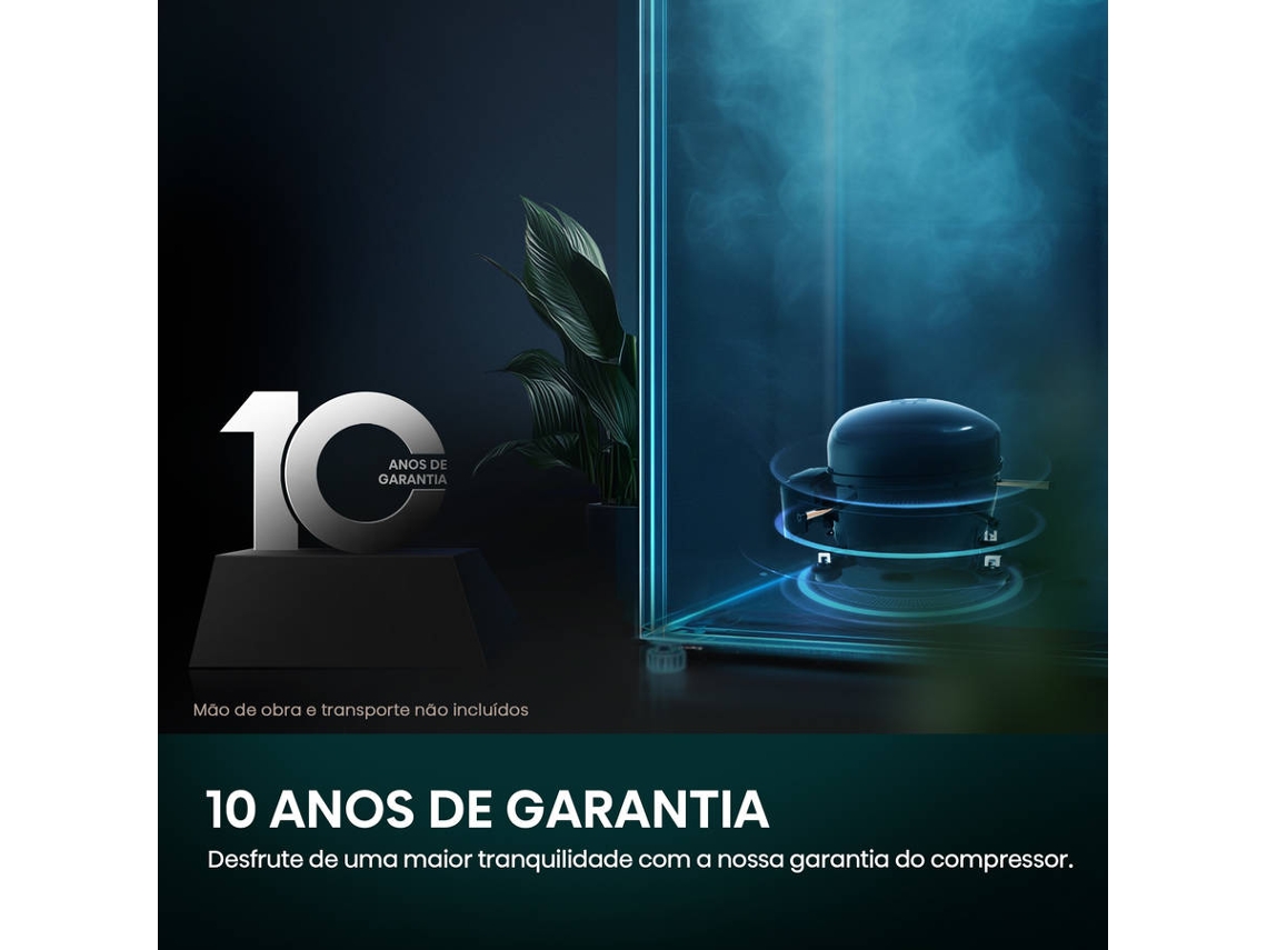 Frigorífico Combinado HISENSE RB5P410SACC (No Frost - 203 cm - Classe C - Inox)