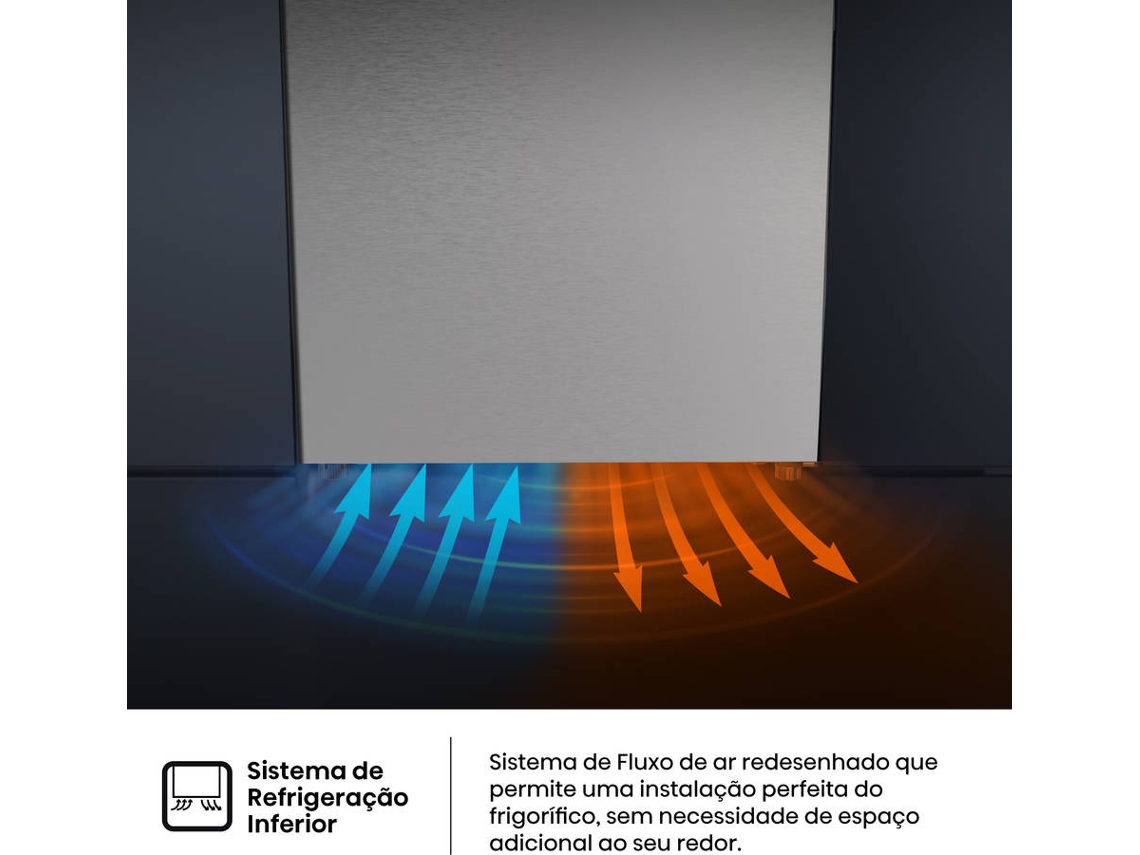 Frigorífico Combinado HISENSE RB5P410SACC (No Frost - 203 cm - Classe C - Inox)