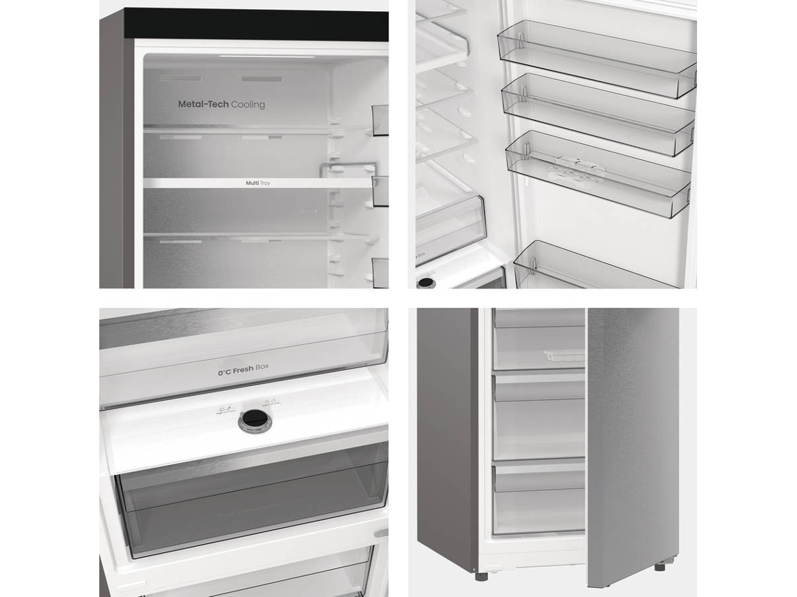 Frigorífico Combinado HISENSE RB5P410SACC (No Frost - 203 cm - Classe C - Inox)