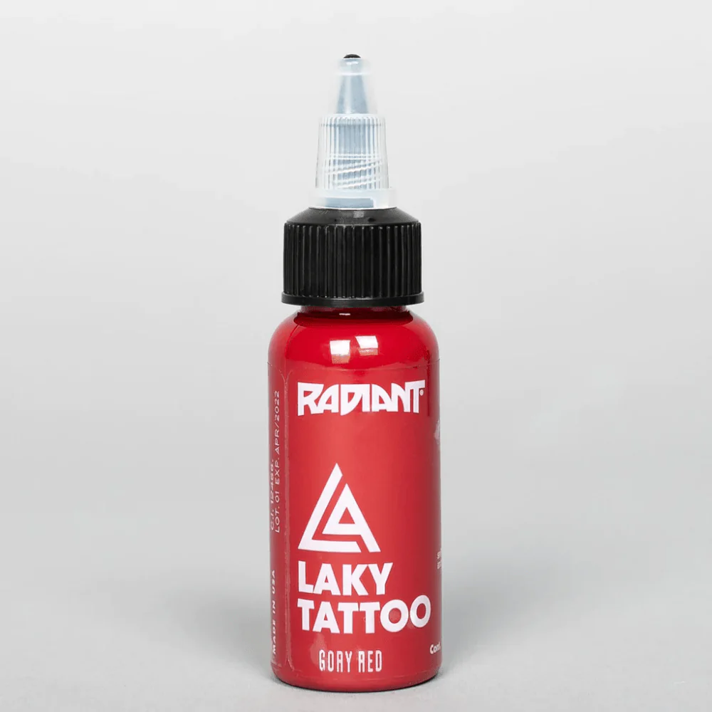 Tinta Radiant Colors | Laky Tattoo | Gory Red