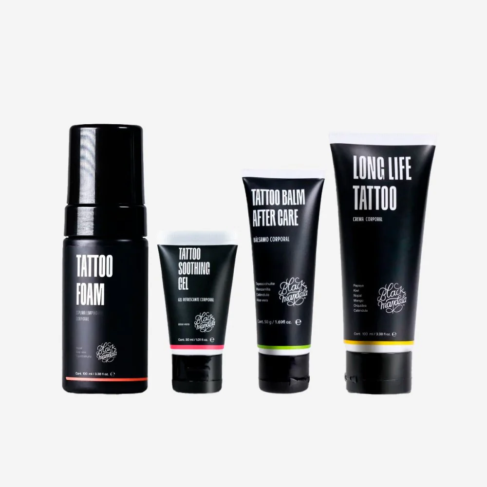 Black Mandala | Kit After Care Cuidado del tatuaje (cad-02/2026)