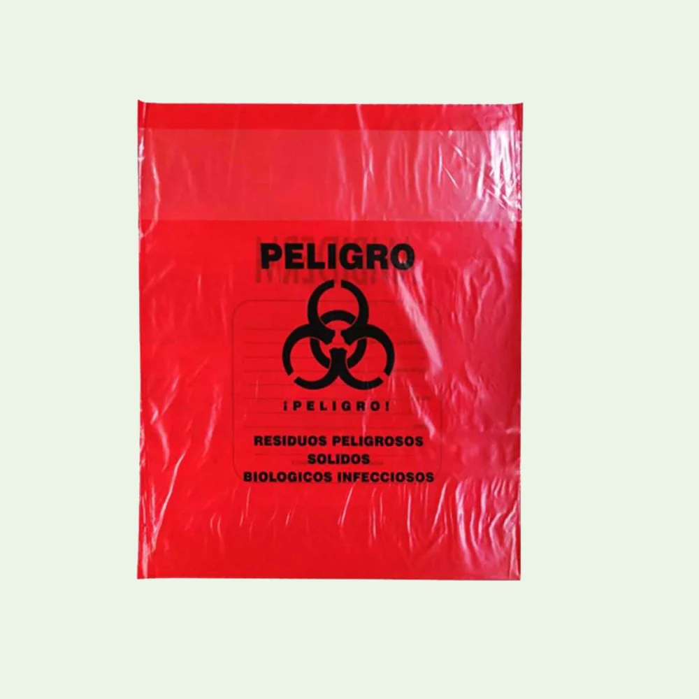 Ambiderm | Bolsa Roja Para Desechos Biologicos