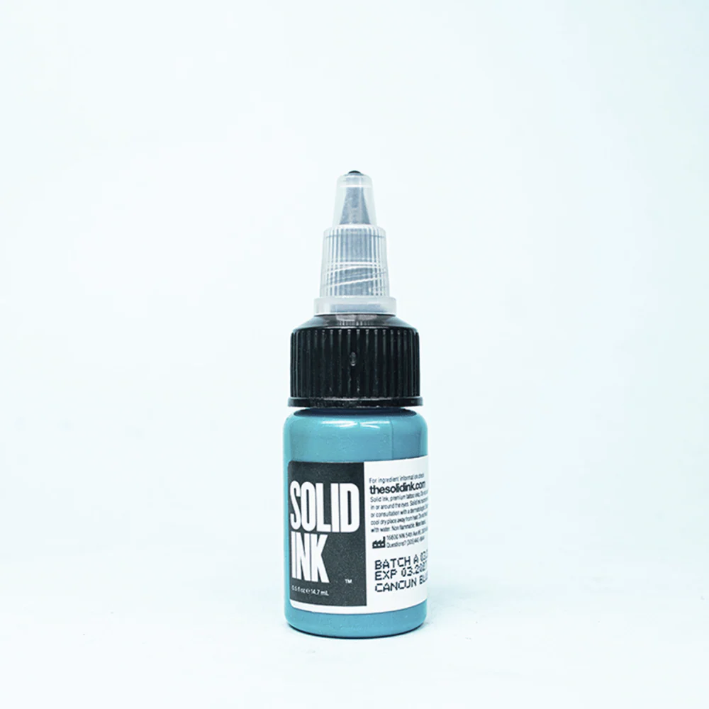 Tinta Solid Ink | Cancun blue (1 oz. & 1/2 oz.)