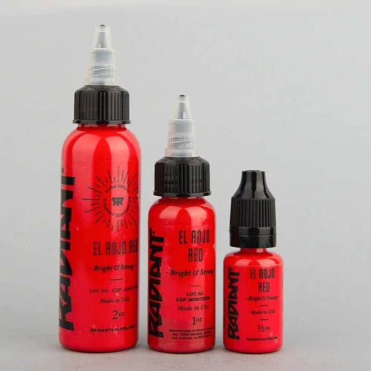 Tinta Radiant Colors | El Rojo Red