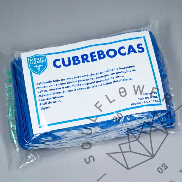 Medic Guard | Cubrebocas | Desechable (2 Capas)
