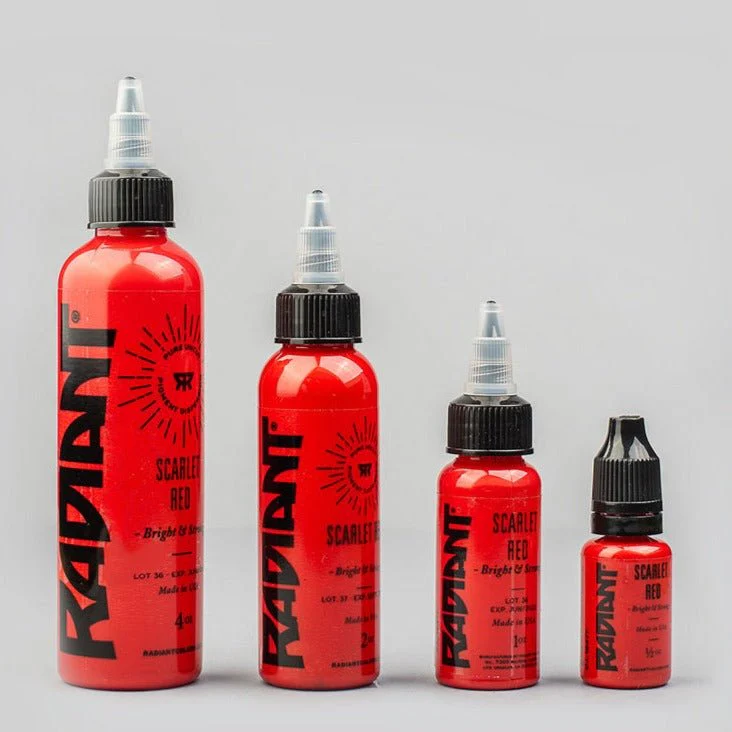 Tinta Radiant Colors | Scarlet Red