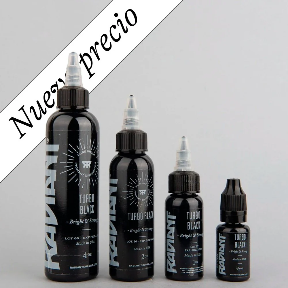 Tinta Radiant Colors | Turbo Black