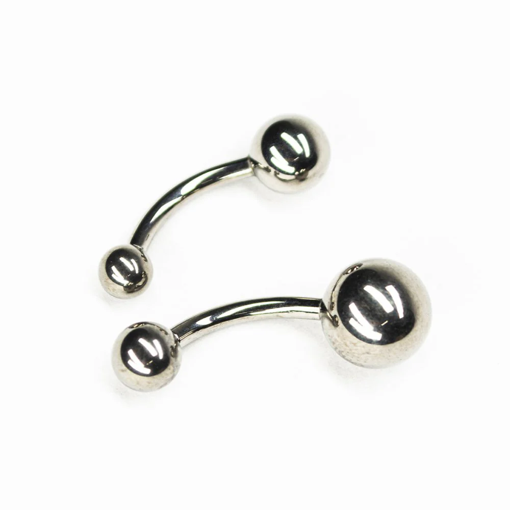 Soulflower | Banana Ombligo | Titanio (Rosca Interna)