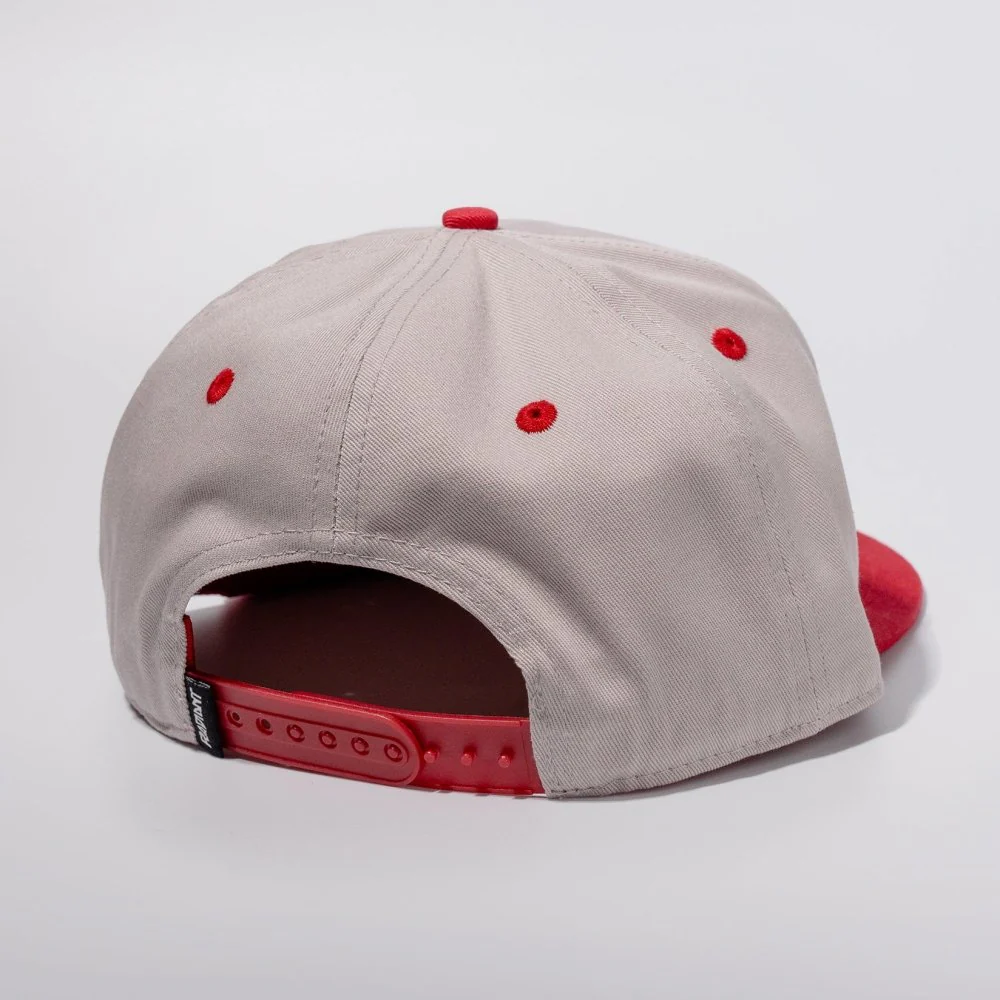 Gorra Beige con Rojo | Radiant