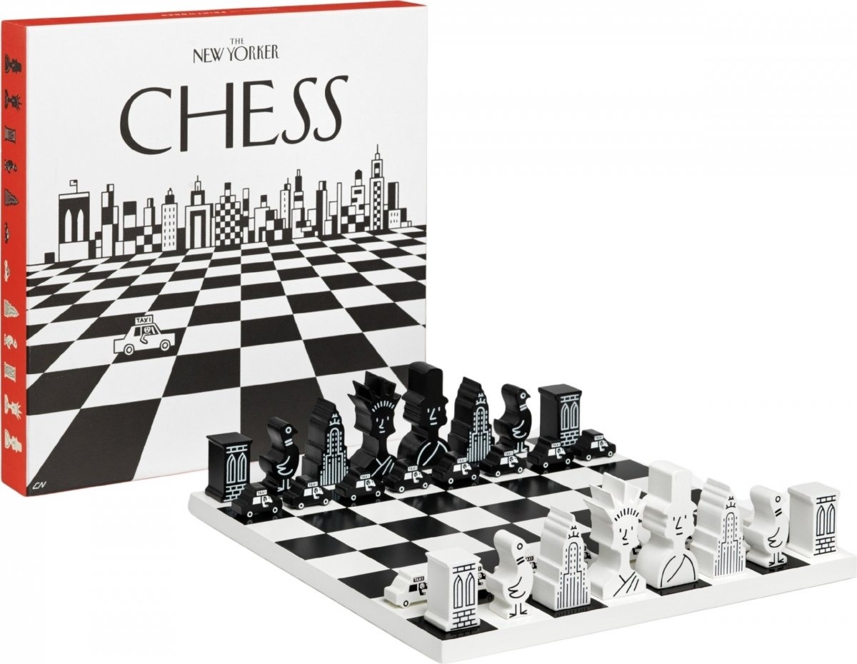 Printworks GAMES Zestaw do Gry w Szachy / The New Yorker