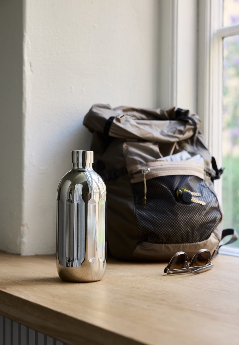 aarke TO GO Stalowa Butelka Termiczna do Wody 800 ml / do Saturatora z PRO