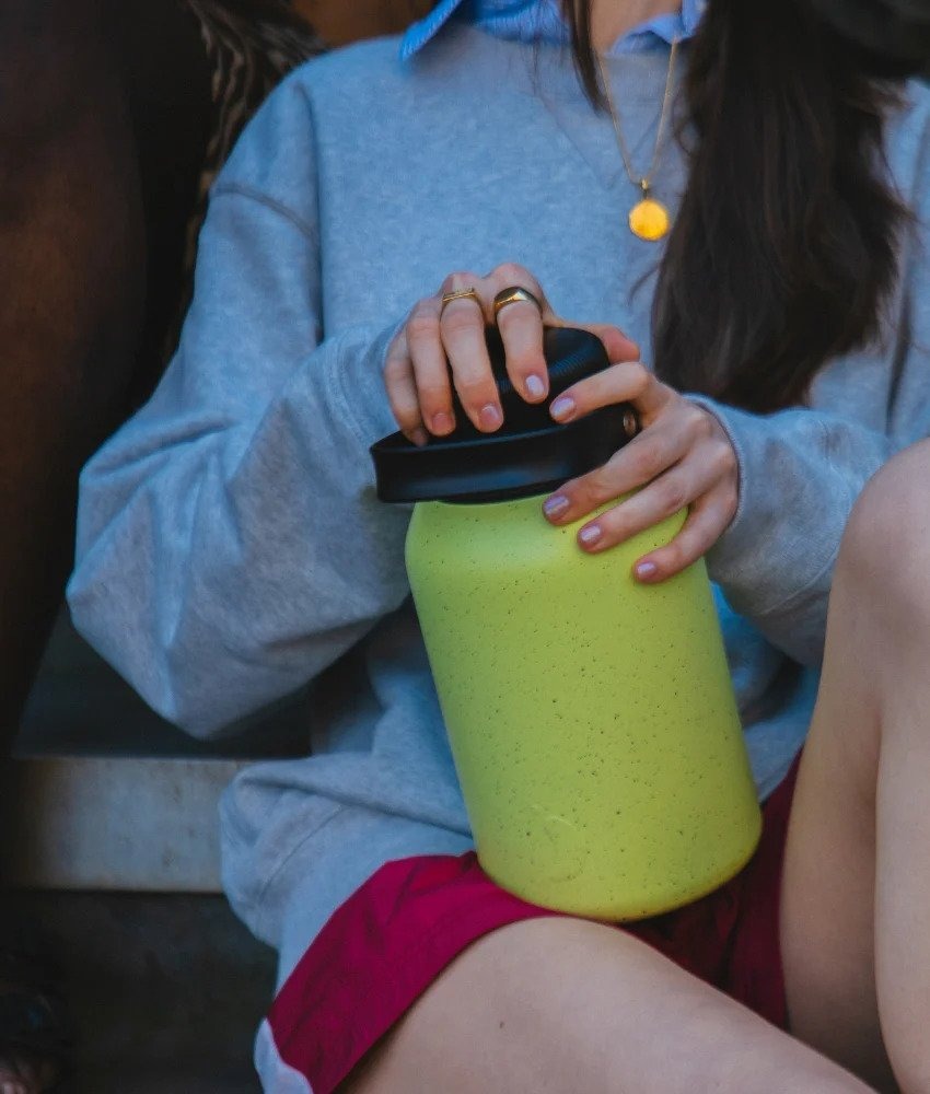 Chilly's SERIES 2 Stalowa Butelka Termiczna 4 l / Zielona