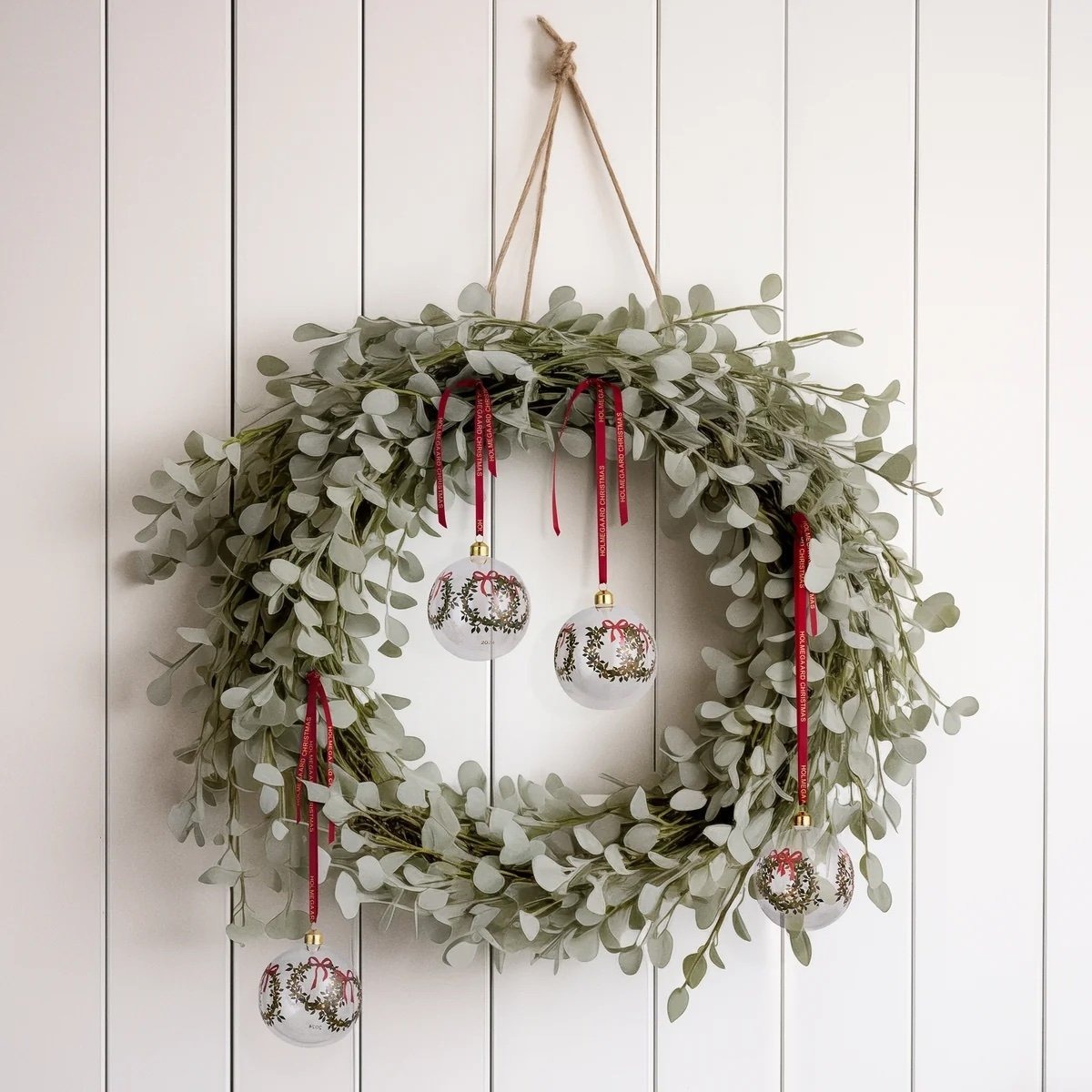 Holmegaard CHRISTMAS Bombka Szklana - Zawieszka Świąteczna na Choinkę / Edycja 2025