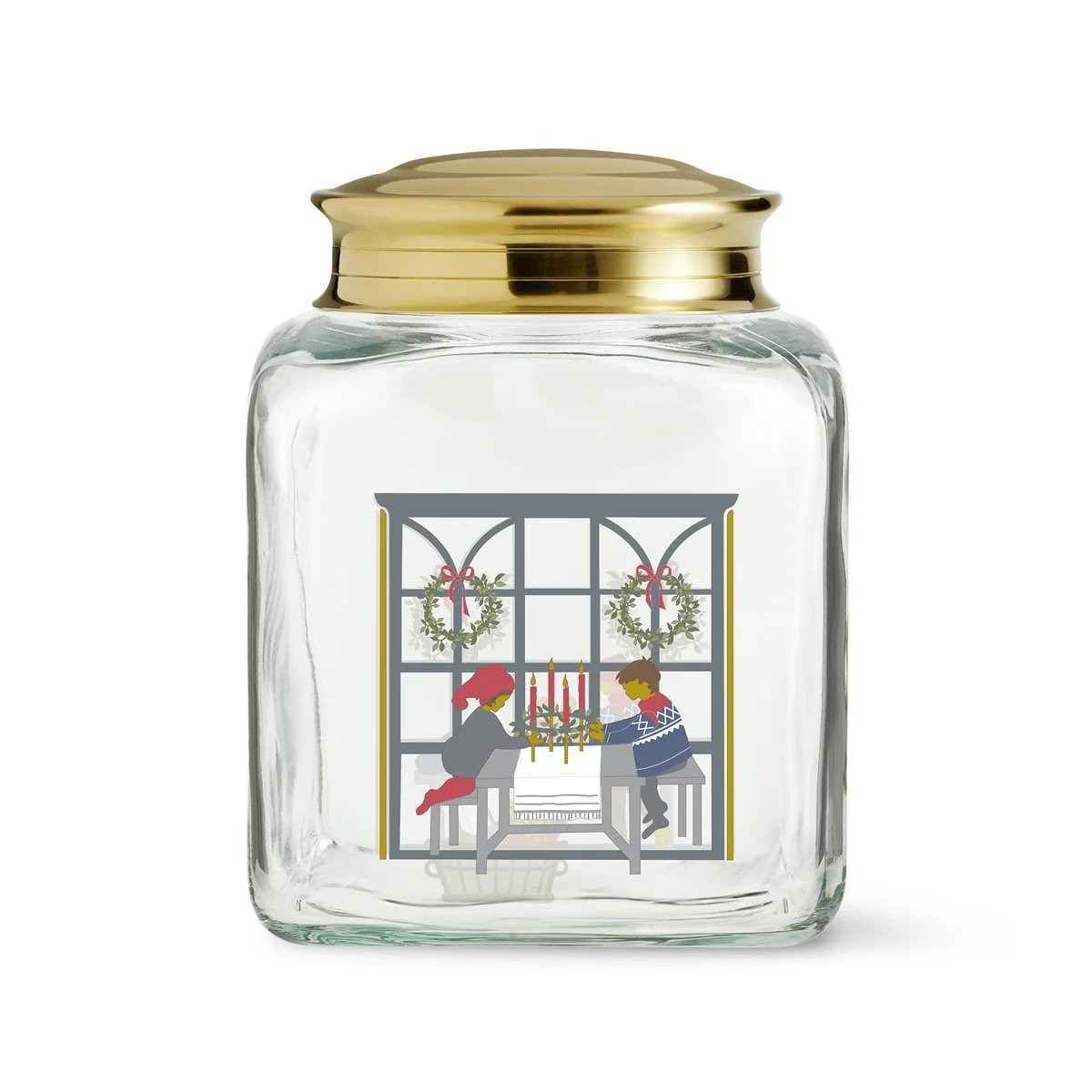 Holmegaard CHRISTMAS Świąteczny Pojemnik - Słoik na Ciasteczka / Edycja 2025