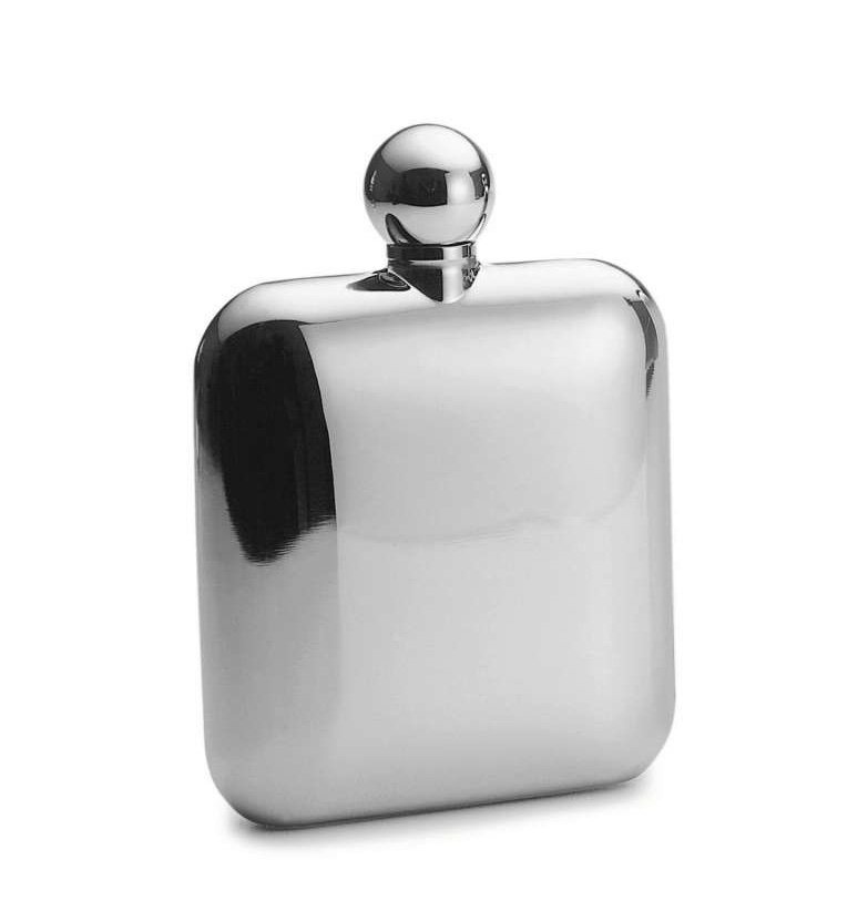 Philippi CHURCHILL – Piersiówka Stalowa 115 ml | Klasyczna Elegancja