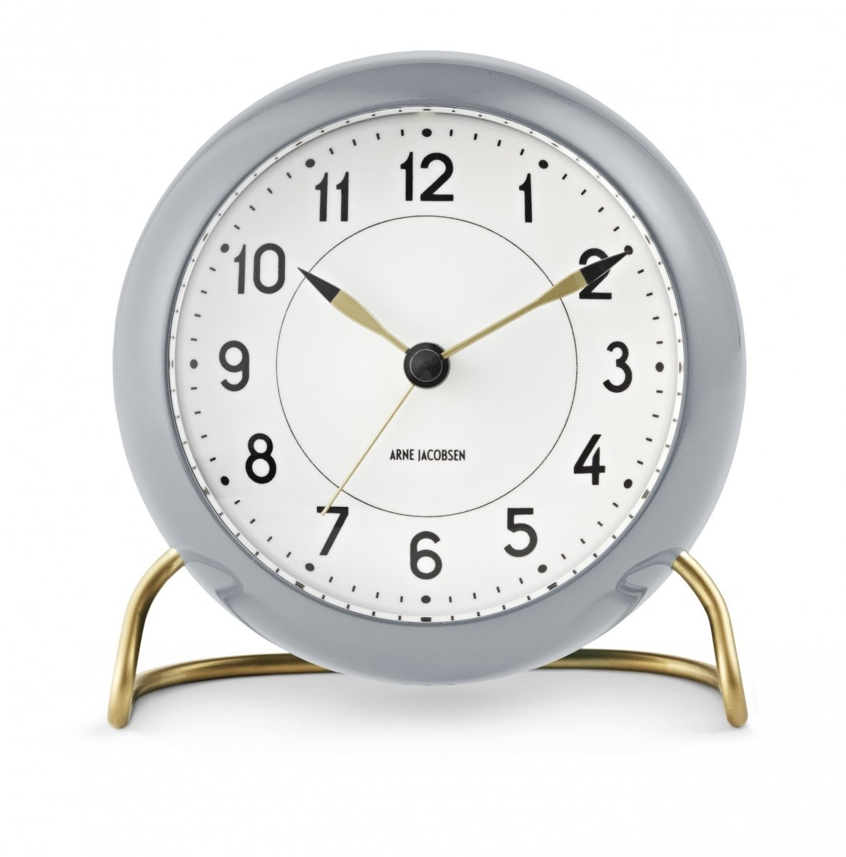Rosendahl ARNE JACOBSEN Zegarek Stołowy - Budzik Szary/Złoty