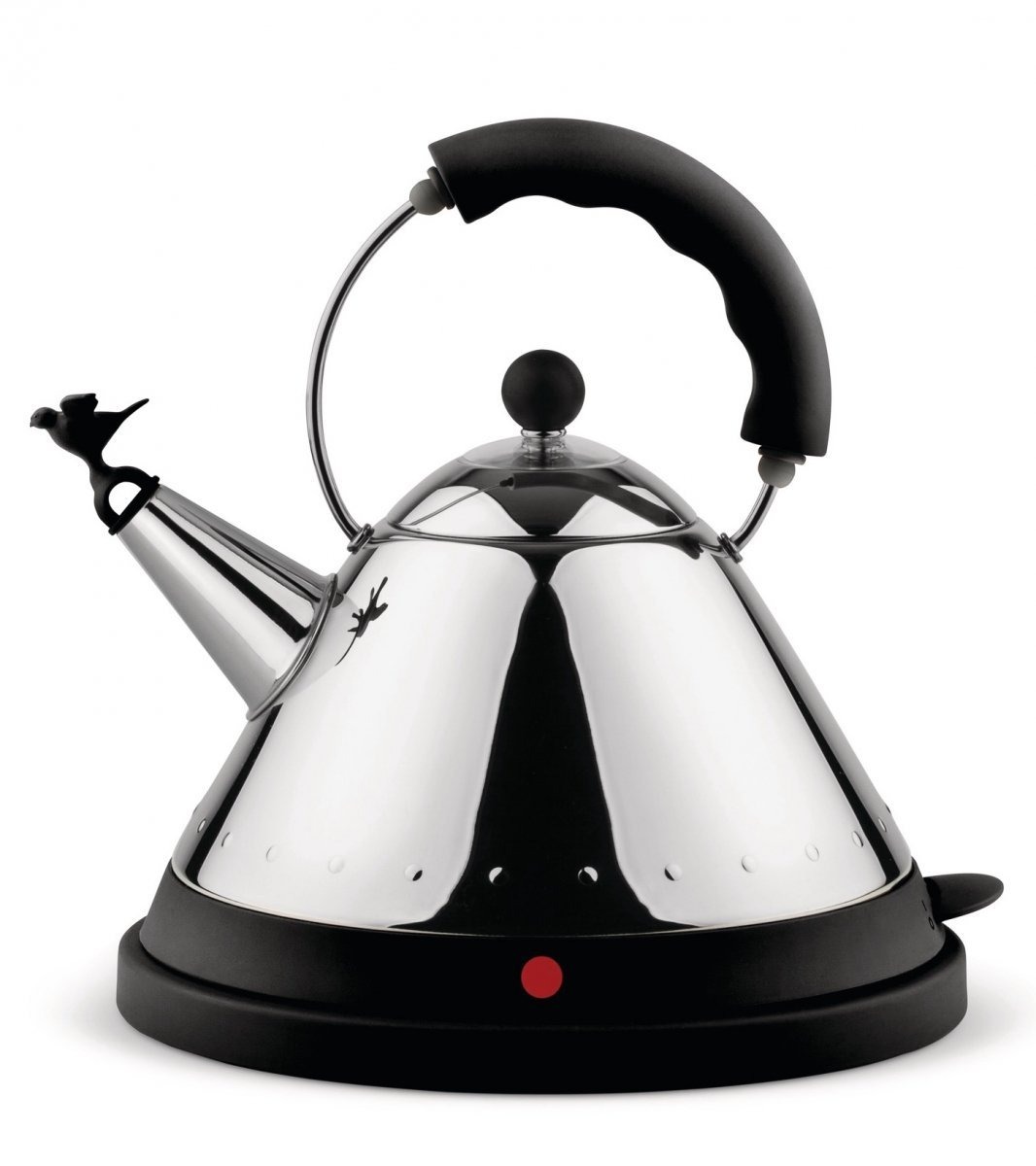 Alessi MG32 Stalowy Czajnik Elektryczny 1,5 l / Czarny