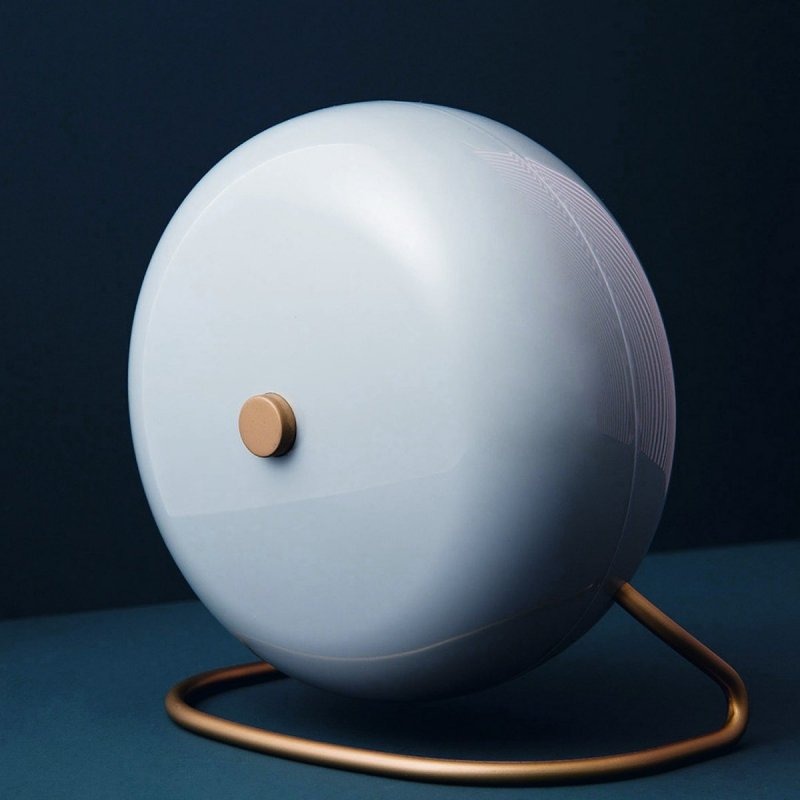 Rosendahl ARNE JACOBSEN Zegarek Stołowy - Budzik Szary/Złoty