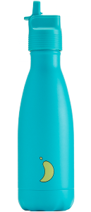 Chilly's ORIGINAL KIDS Stalowa Butelka do Wody dla Dzieci 350 ml / Niebieska Załoga