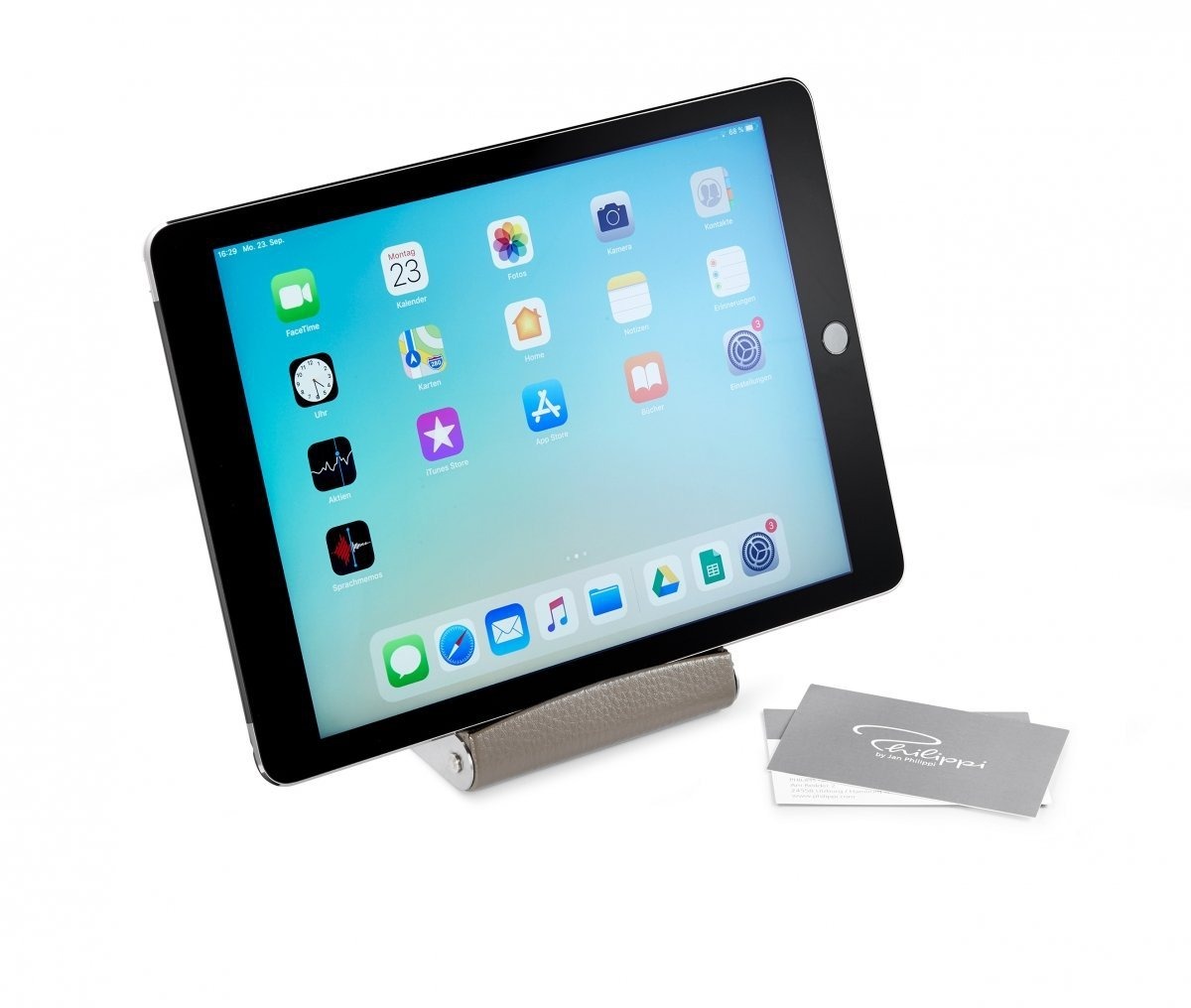 Philippi DION Wizytownik i Etui na Karty oraz Podstawka na Telefon, Tablet 2w1