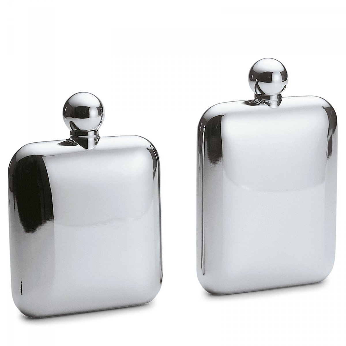 Philippi CHURCHILL – Piersiówka Stalowa 115 ml | Klasyczna Elegancja