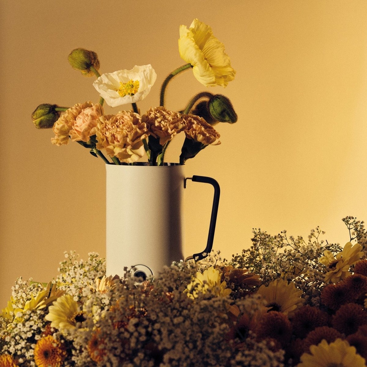 Sjöstrand MILK Elektryczny Spieniacz do Mleka / Beżowy