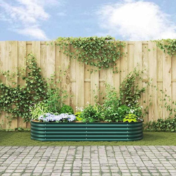 Green Steel Garden Raised Bed – 94.5