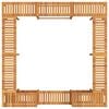 Brown Outdoor Hot Tub Enclosure – Square Design, 98.4