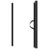 Black Retractable Pet Gate – Adjustable Size 40.4