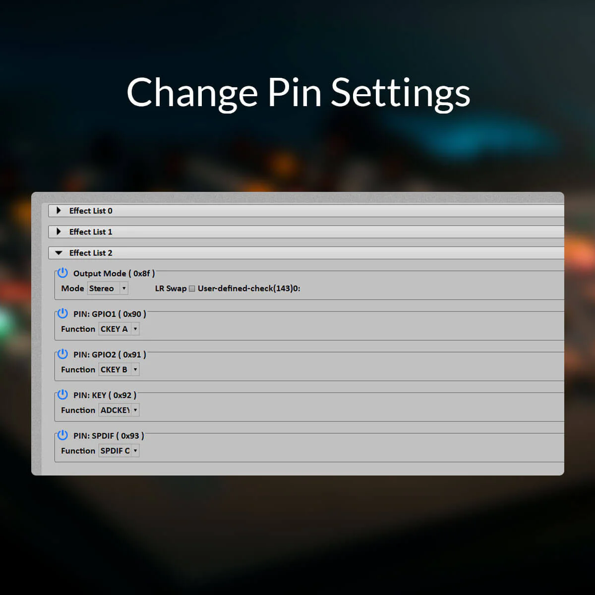 ACPWorkbench Tuning Tool