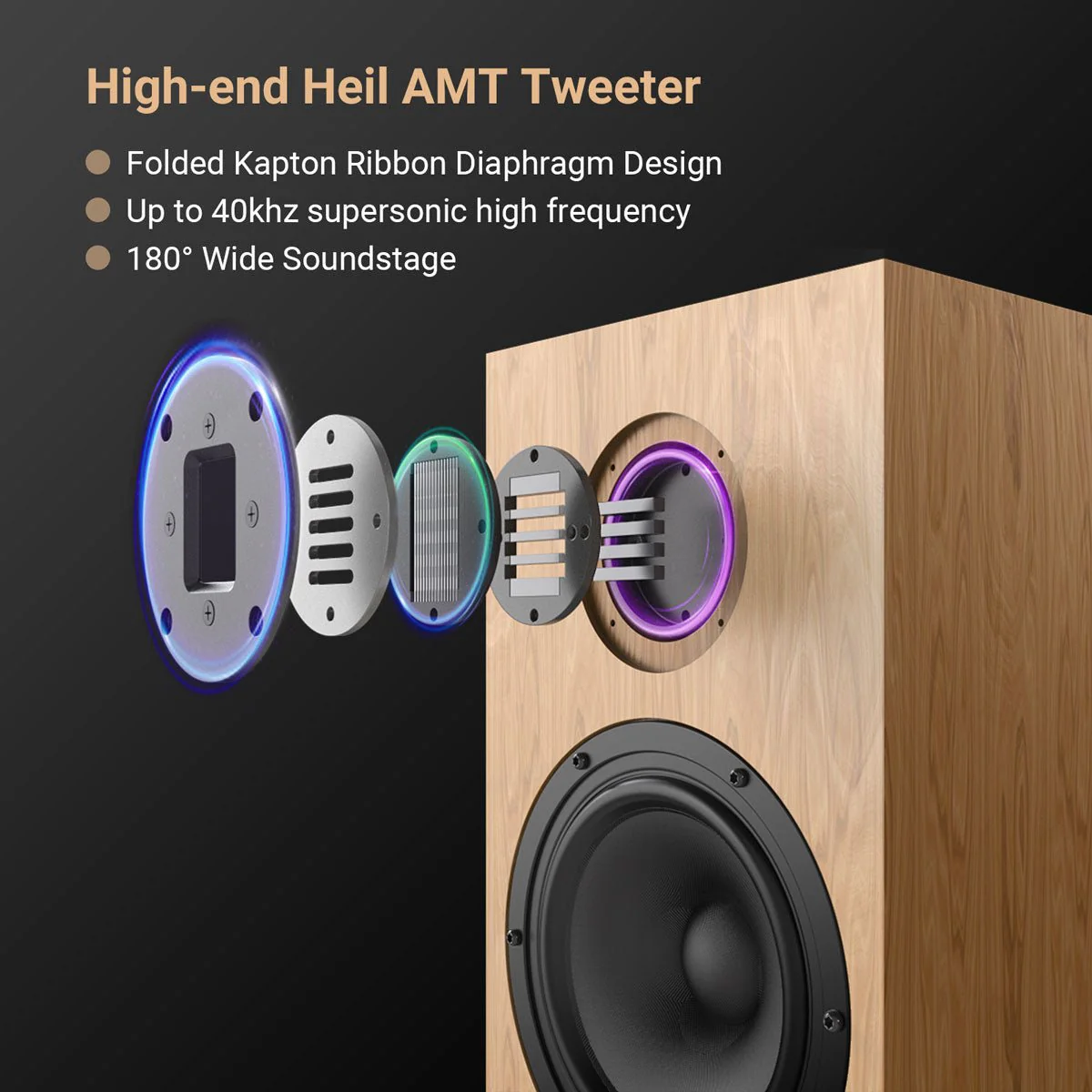 BK501/651 2 Way Bookshelf Speakers