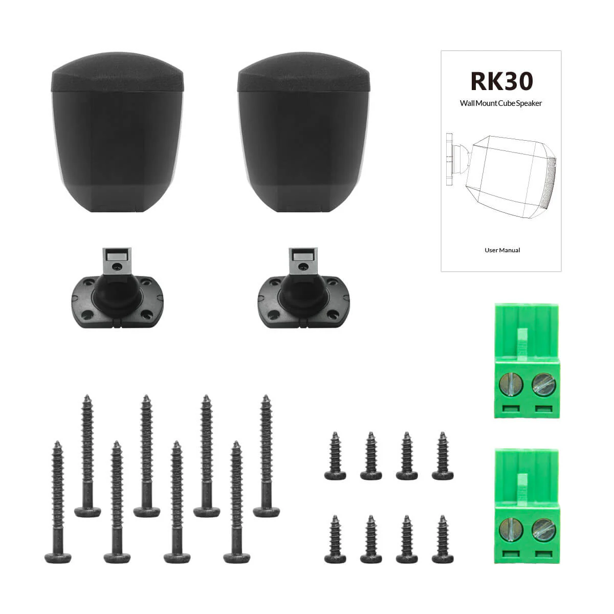 RK30 Wall Mount Cube Speaker