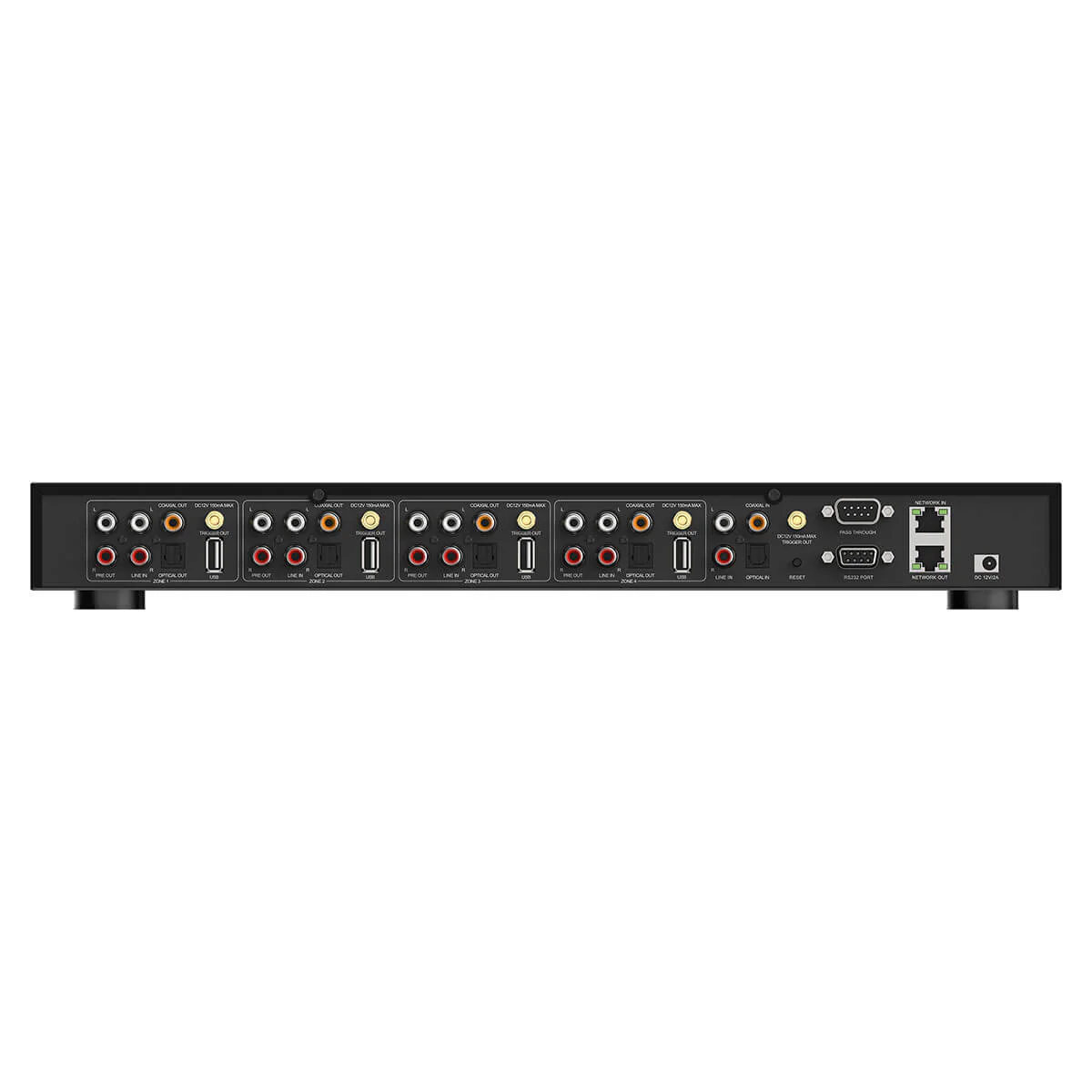 H400 4-Zone Multiroom Streaming Preamplifier