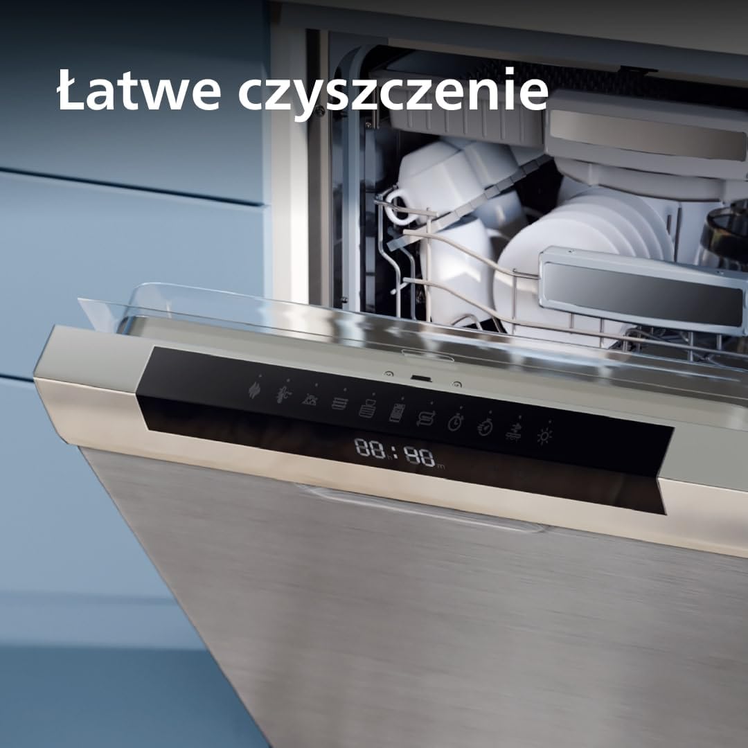 Philips Seria 7000 Urządzenie do wyrobu makaronu - Technologia ProExtrude, Automatyczne ważenie, 8 tarczy formujących, Idealne ciasto, Łatwe czyszczenie, Czarny (HR2665/93)