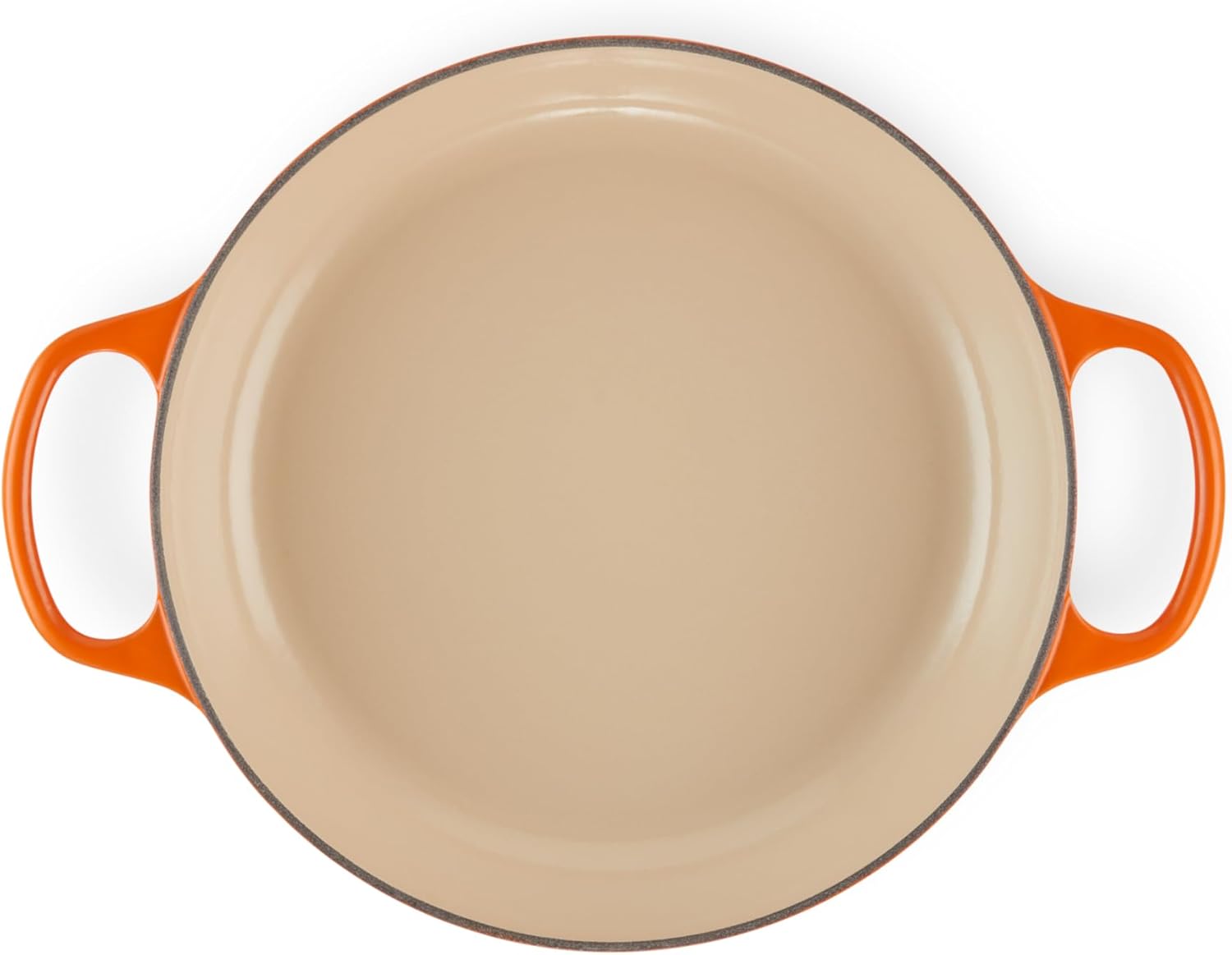 Le Creuset Signature żeliwny garnek Gourmet, okrągły, Ø 30 cm, 3,5 l, do wszystkich rodzajów kuchenek włącznie z indukcyjnymi, 5,55 kg, czerwony piec