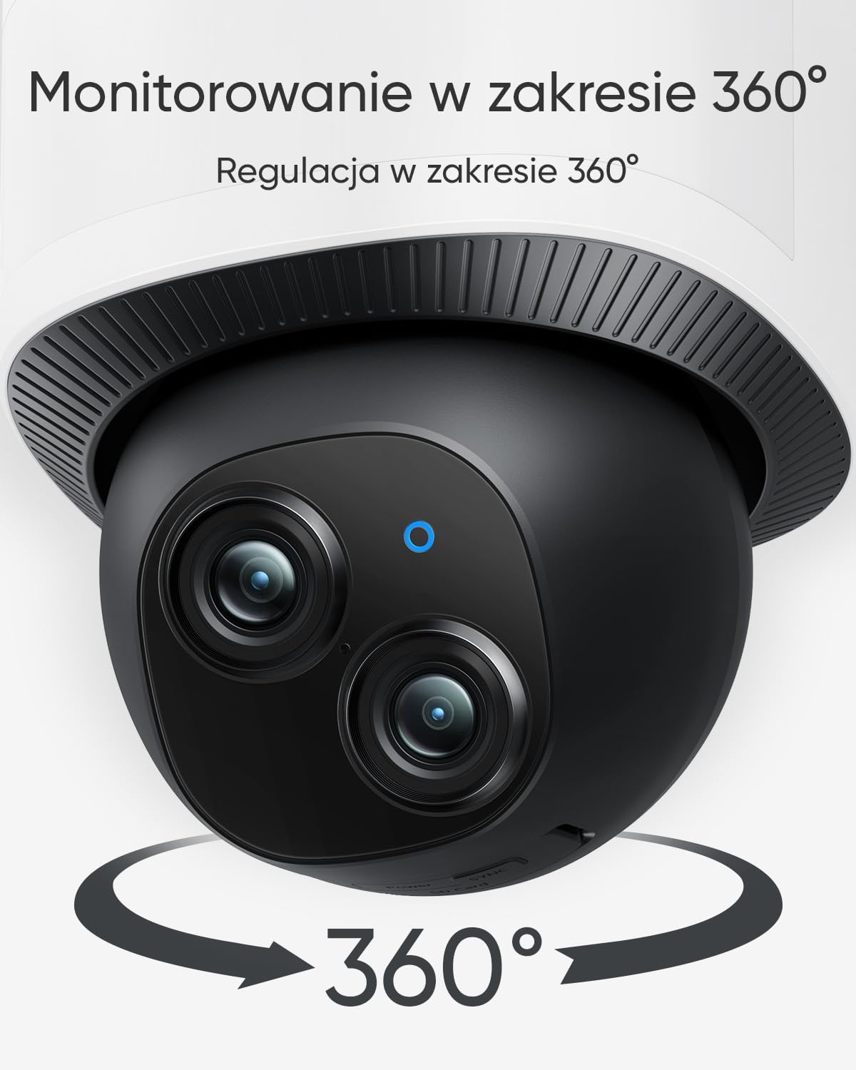 eufy Security Floodlight Camera E340 Podwójne kamery Przewodowa zewnętrzna kamera bezpieczeństwa, rozdzielczość 3K,obrót i pochylenie 360°,nagrywanie 24/7,zgodność z HomeBase 3,brak opłaty miesięcznej