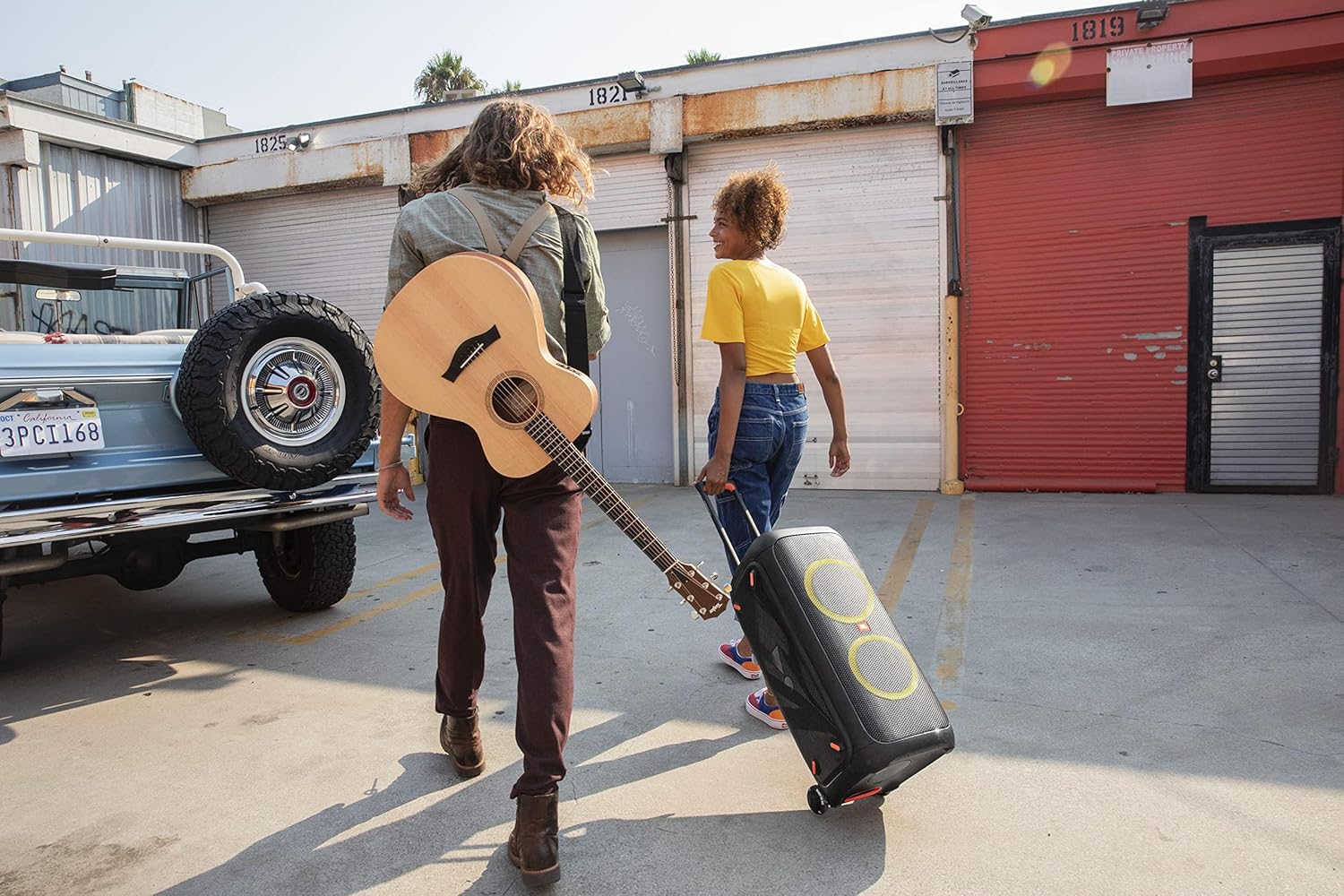 Jbl Partybox 110 JBLPARTYBOX110EU Głośnik Bluetooth, Czarny, 24 x 69 x 2,5 cm